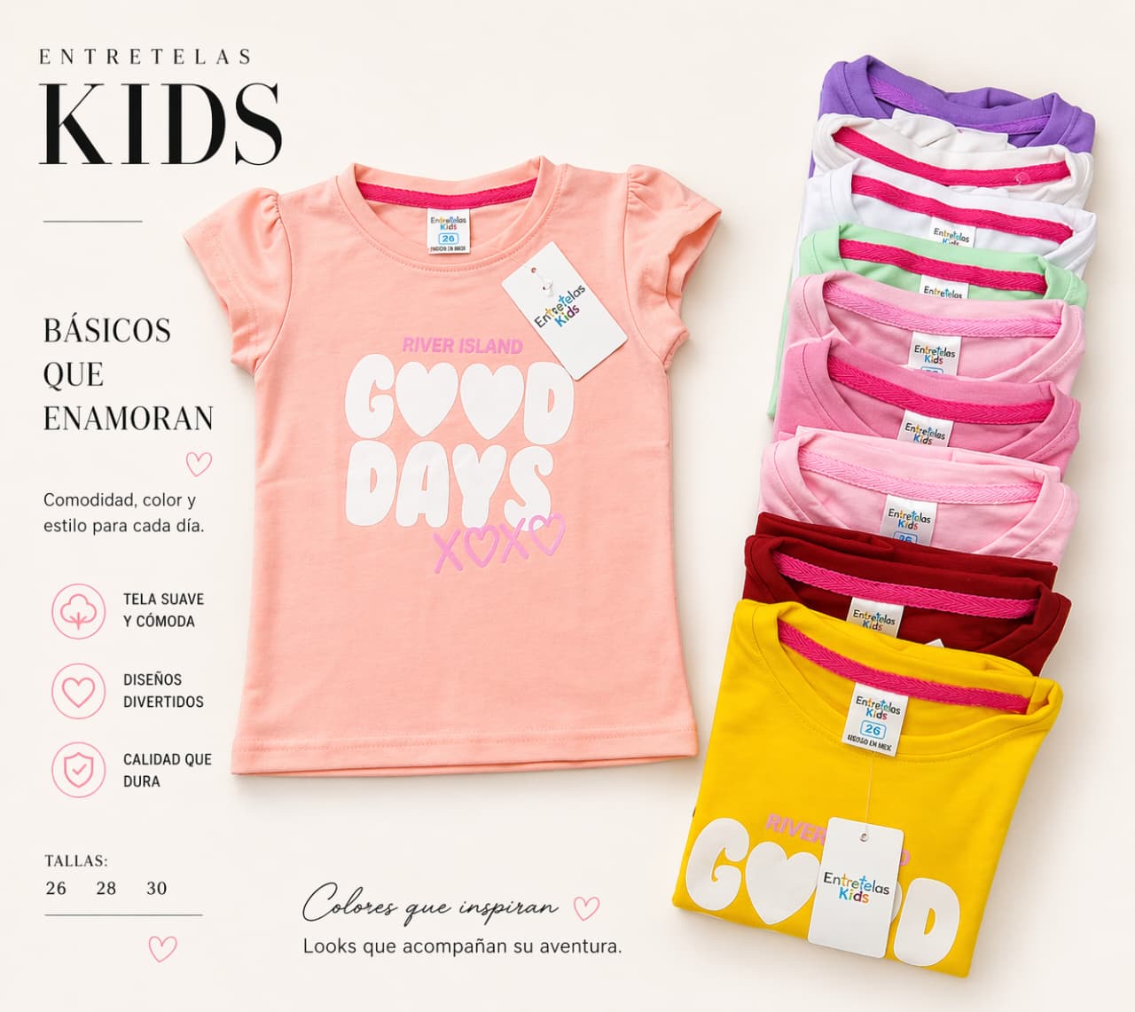 BLUSA NIÑA GOOD