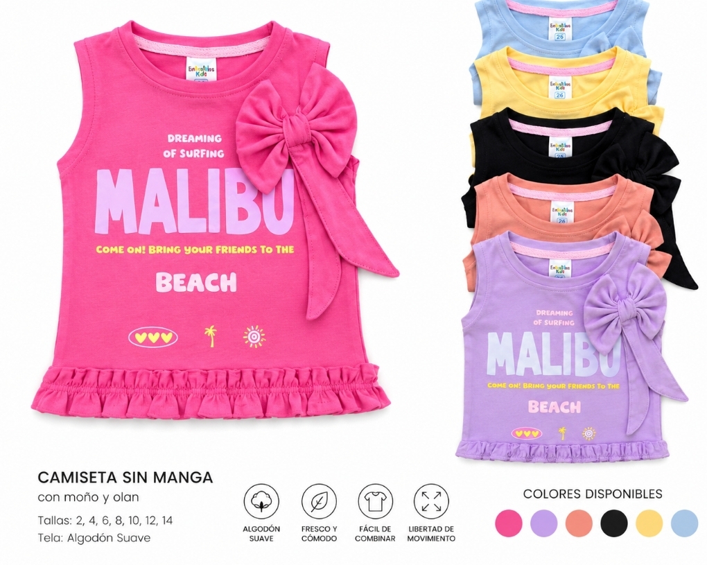 Blusa sacarle Malibu