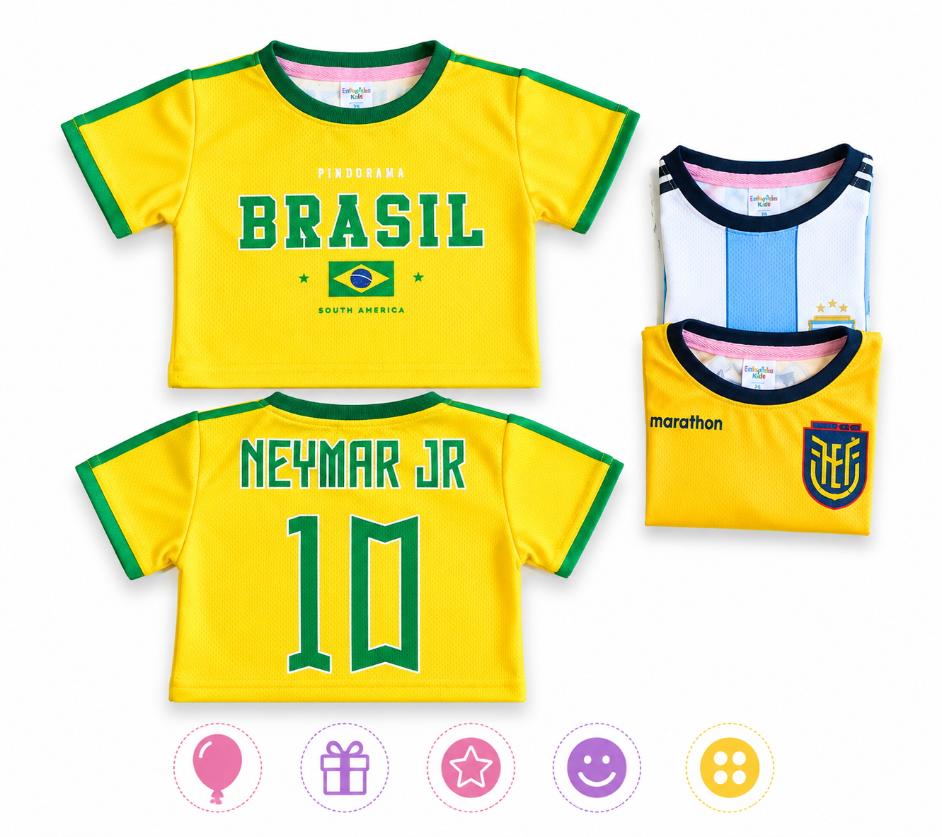 Crop top sublimado
