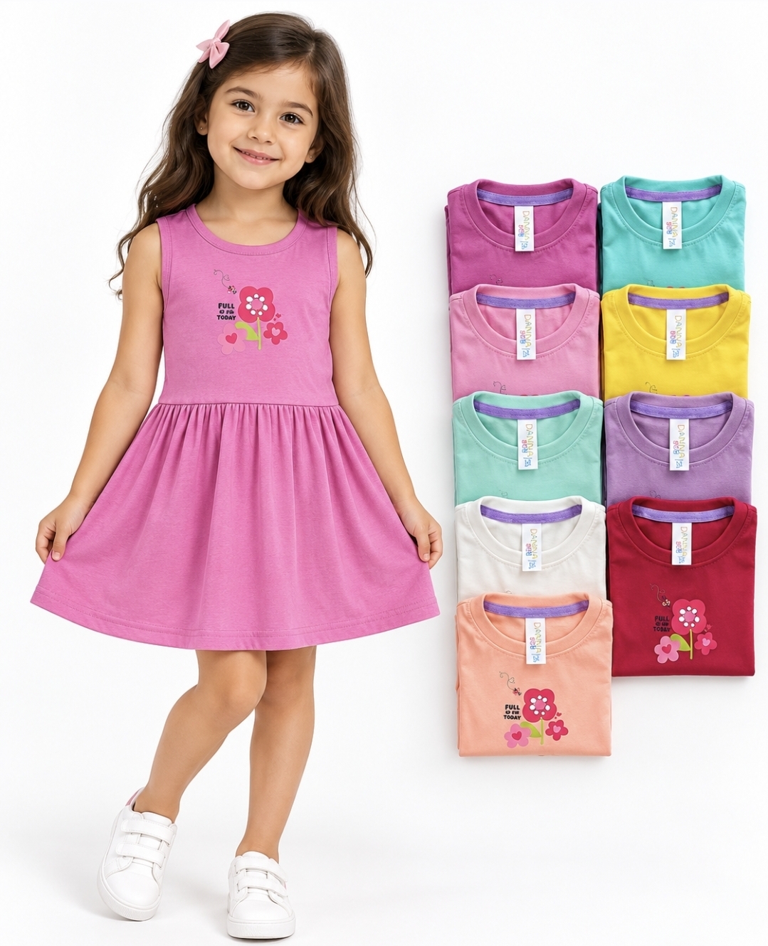 Vestido flor Danna